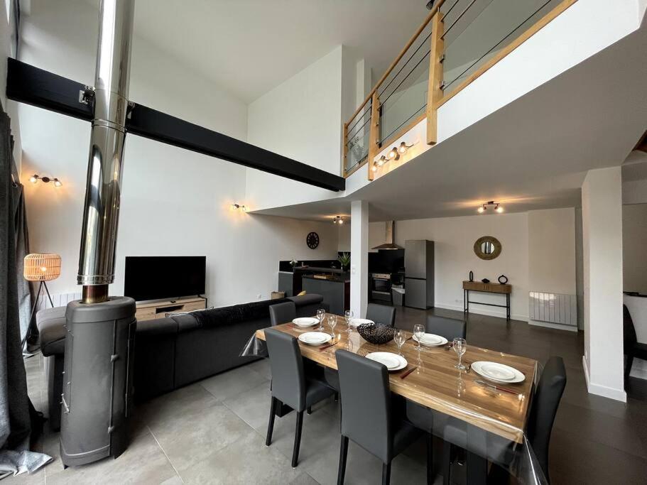 Superbe Loft Lumineux A Caen Apartment Luaran gambar